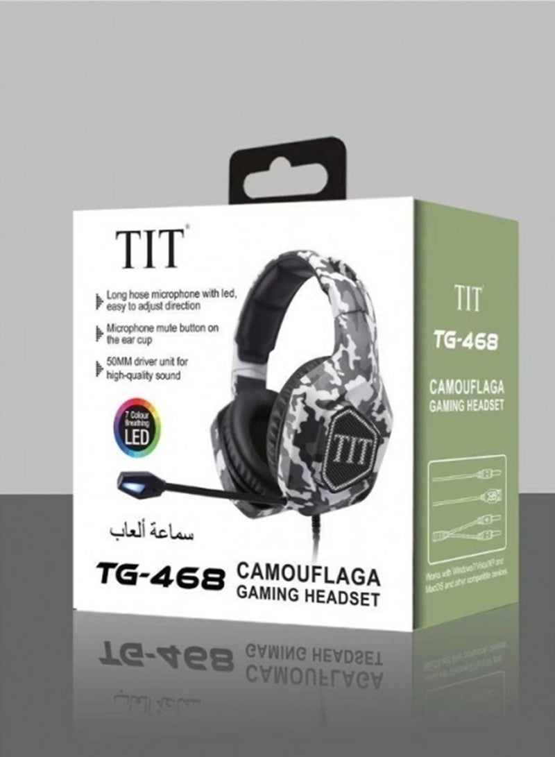 تي اي تي سماعة الألعاب TG468 - Image 2